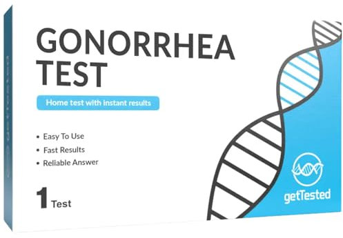 GetTested Gonorrhoe-Test (1 Test) ein schneller und effizienter Weg, um Gonorrhoe-Infektionen zu erkennen, sofortiges Ergebnis zu Hause testen