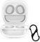kwmobile Funda Auriculares Compatible con Samsung Galaxy Buds FE - Estuche Protector Duro de 2 Piezas - Transparente