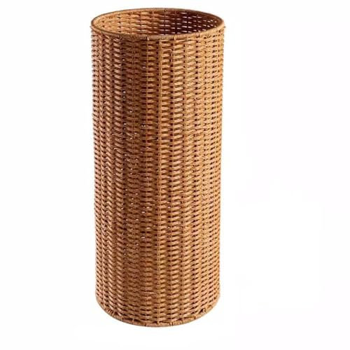 Porte-parapluie Porte-parapluie En Rotin Imitation For Usage Domestique, Seau À Parapluie D'hôtel, Support De Rangement For Parapluie De Porte, Seau À Parapluie Porte-parapluie Pour Entrée ( Color : B