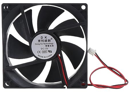 9025 Fan Ball Bearing CPU Cooling Radiator 5V 12V 24V 90mm XH2.54 2Pin Fan Computer For Case Server Radiator 90x90x Brushless Computer Case CPU Cooling Fan Computer Cooling Fan 9025 90x90x25mm