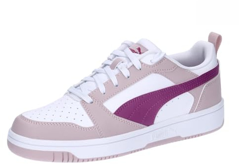 PUMA Rebound jr Sportschuhe Kinder Sneaker Weiß Freizeit, Schuhgröße:EUR 37 | UK 4