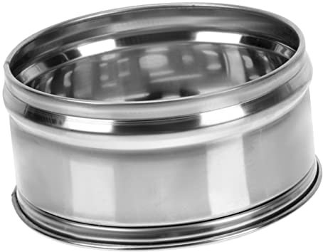 PRETYZOOM De Acero Inoxidable Inserto De Colador De Olla Inserto para Vaporera De Tamales Canasta Vaporera para Tamales Olla Arrocera Vapor Cesta De Vapor para Olla Silver