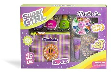 MARTINELIA Supergirl Beauty Set, für Anwender, perfekt für den täglichen Einsatz, mit Ref. 8436616350093