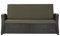 Setgarden® Bankauflage Polyrattan Gartenbank Sitzauflage, Bequeme Sitzauflagen für Gartenbänke – perfekte Auflagen für Ihr Gartensofa oder Ihre Hollywoodschaukel (Grün, 170x60x50 cm)