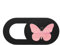 Laptop Camera Cover Slide, Anti-Peeping PC Video Camera Cover – Exquisite Pattern Cell Phone Lens Cover, PC Video Camera Cover Durable for Tablets, Butterfly 3, Se référer au descriptif, Refer to
