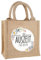 Herz & Heim® Jutetasche mit Spruch „Eine kleine Auszeit“ – Personalisierbare Geschenkverpackung mit Namen – Nachhaltige Geschenktasche aus 100% Jute