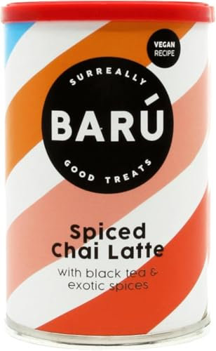 Barú Spiced Chai Latte Powder, Vegan Black Tea with Exotic Spices 750G | NAEM