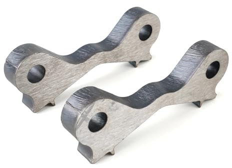 JKELPV Axle Kit Twin Brake Calipers Adapters Weld-on Fit For BMW E36 E46 All Rear Trailing Arms Front Rear Axle