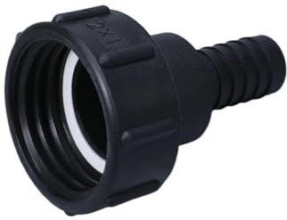 Wasserhahn, 1/2 3/4 1 2 inch Thread IBC Tank Adapter 1Pc(24mm)