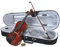 Classic Cantabile Student Violinenset 3/4 (Einsteiger/Schülerinstrument, Geige, Boden & Zargen aus Ahorn, Massive Fichtenholz Decke, Ahorn Steg, Inkl. Etui, Bogen und Kolofonium)