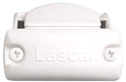 Lascal 12562 Rohrhalterungen für KiddyGuard Avant, 2-er Set, weiß