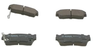 Bosch BP604 - Brake Pads Car Front Axle - Bosch Quality - Reduced Noise and Dust - ECE-R90 Certified - Copper-Free - 1 Set of 4 Pads