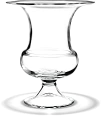 Holmegaard Vase H24 cm Old English aus mundgeblasenem Glas Originaldesign, klar