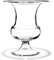 Holmegaard Vase H24 cm Old English aus mundgeblasenem Glas Originaldesign, klar