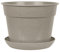 CrazyGadget® 19cm 7.5 Round Biodegradable Compostable Degradable Planting Plant Flower Pots with Saucers - Best Start for Seeds Cuttings & Seeding's (4)