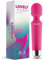 Vibrator für Frauen - Leises und Starkes Massagegerät + Akku - Sexspielzeug mit 20 Vibrationsmuster und 8 Geschwindigkeitsstufen - Kabelloser Dildo für Klitoris, G Spot - Lovely Wand (Rosa)