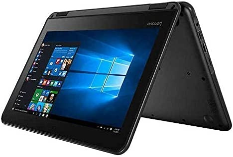 2019 New Lenovo 300e Flagship 2-in-1 Laptop/Tablet for Business or Education, 11.6 HD IPS Touchscreen, Intel Celeron Quad-Core N3450 up to 2.2GHz, 4GB DDR4, 64GB eMMC SSD, WiFi, Webcam, Win 10 S/Pro