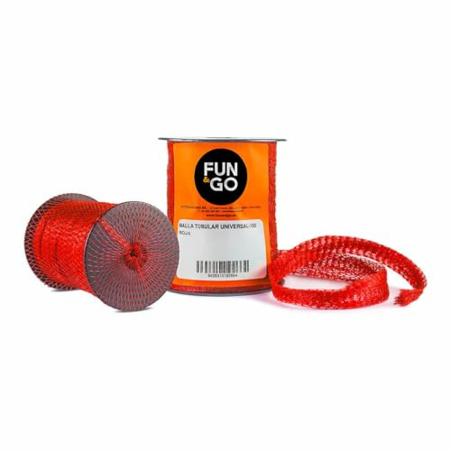 Fun&Go Maschendraht, rot, 25 m