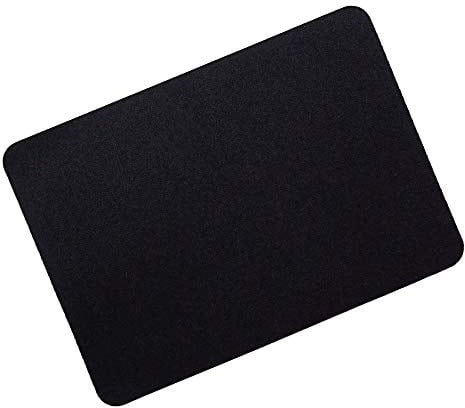 Gomin Mauspad – 280x200mm Gaming Mousepad – rutschfest und Wasserdicht – Ohne störendes Logo und Fransenfreie Ränder - Verbessert Geschwindigkeit und Präzision für PC, Büro, Laptop Computer – Schwarz