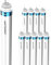 HOFTRONIC - 10er Set LED Röhre 60cm 9 Watt 1260 Lumen 140lm/W Super Bright T8 G13 LED Leuchtstoffröhre Flimmerfrei Warmweiß 3000K Tube Röhrenlampe Lebensdauer: 50.000 Brennstunden 5 Jahre Garantie