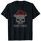Schwarzwälder Bollenhut Totenkopf statt Kuckucksuhr T-Shirt