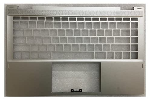 fqparts Replacement Laptop Upper Case Cover C Shell For HP Spectre x360 14-ea0000 Silver US English Layout