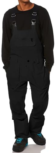 Herren Schneelätzchen Skihose Verstellbar Snowboard Lätzchen Outdoor Wasserdicht Isoliert Ripstop Snowboard Overalls Winter
