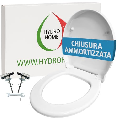 WC-Sitz WC-Sitz wie original Panorama Keramik G.S.I. Wickelbarer Duroplast Toilettenring von HYDRO HOME (Dämpfungsverschluss)