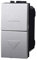 Pulsante Interbloccato Doppio Saliscendi 1P+1P 10A, Compatibile Con Bticino Living Light (1 Pezzo, Grigio)