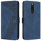 OKZone Coque pour Xiaomi Redmi 8/8A, Etui Protection Housse Premium en Cuir PU Portefeuille Étui Téléphone [Fermoir Magnétique] [Fentes pour Cartes] Flip Case pour Xiaomi Redmi 8/8A（Bleu