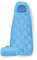 CYBEX Gold Fußsack Snøgga Mini 2, Für Babyschalen, Ab Geburt bis ca. 24 Monate, TOG 4, Beach Blue (Blau)