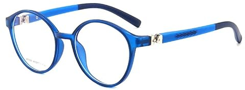 HOUSON Anti Blaulicht Brille Kinder Blaulichtfilter Gläser für Computer,TV, für Mädchen Jungen(Alter 5-10 Jahre)Blau