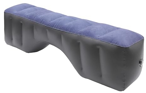 A ABSOPRO Car Mattress Sleeping Mat Air Bed for Napping Travel Blue Gray