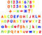 USHXVG 79 Pieces of Colorful Magnet Toys, Alphabet Magnets, Number Magnets, Children's Magnets, Alphabet Refrigerator Magnets, Alphabet Toys, Educational Toys, Toddler Toys