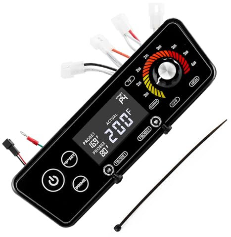 For Pit Boss Control Board Replacement for Pellet Grill Part Thermostat Controller Digital Display Smoker Compatible with Pit Boss Parts