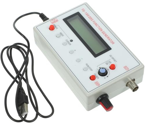 iplusmile Generador De Señales Kit Generador De Funciones Dds Ondas Sinusoidales Triangulares y Cuadradas Frecuencia Ajustable 1hz-500khz Alimentación Externa