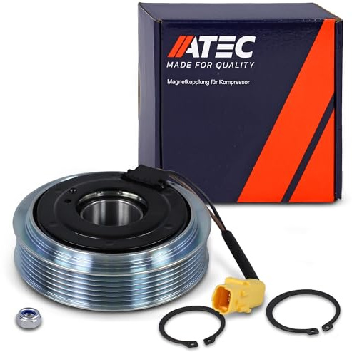 ATEC Germany 1x poulie avec roulement, 1x bobine magnétique avec fiche, 1x