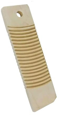 Asse Lavapanni in Legno Tavolo per Lavare Tavoletta Lavabo Lavatoio in legno di bamboo tavola per bucato lavapanni in Legno, Adatto per la pulizia degli indumenti (20x59cm)