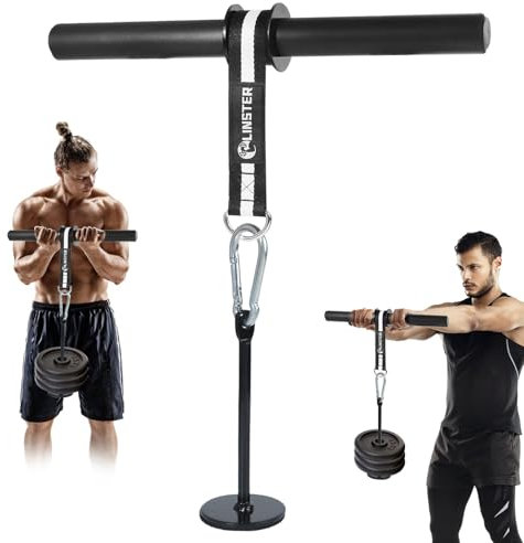 Unterarm Handgelenk Rollentrainer, Unterarm Trainer for Training mit extrem starkem Nylon -Gurtband，Unterarmtrainer Wrist Roller für Muskelkrafttraining zu Hause, Im Fitnessstudio oder Im Freien