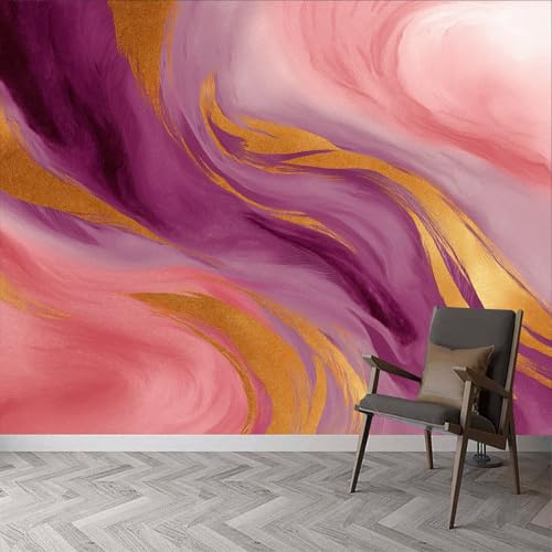 Metalltapet marmor virvlar, non-woven väggmålning foto elegans lyxig väggaffisch vardagsrum sovrum bakgrundsvägg barnrum kontor heminredning, 250 x 175 cm (L x H)