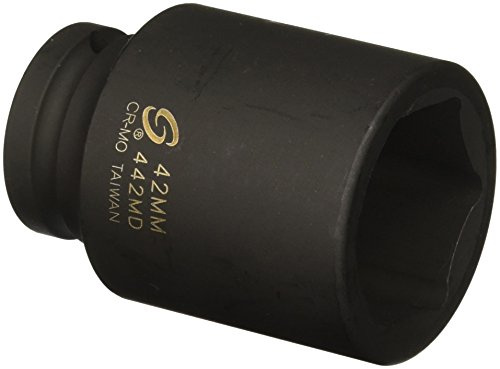 Sunex 442MD 3/4 Drive Deep 6 Point Metric Impact Socket 42mm