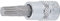 BGS 2565 | Douille à embouts | 6,3 mm (1/4) | profil T (pour Torx) T35