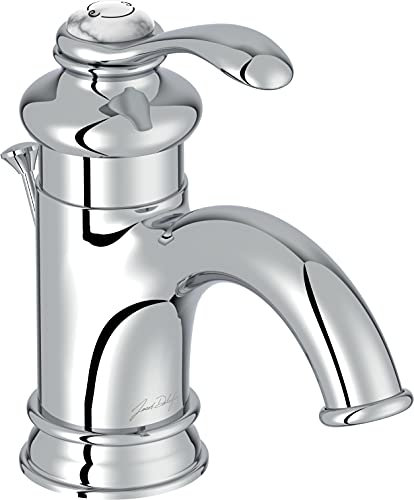 Jacob Delafon E72090-CP Mitigeur lavabo réhaussé Fairfax-Design rétro-Économie d’eau-Anticalcaire-15,5x25,6x6,4cm-Finition Chrome-E71091-CP, Chrome, Modèle Standard