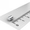 10 x Neodym Stabmagnet, 4 x 5 mm, Grade N45, vernickelt, Zylinder, für Pinnwand, Whiteboard, Tafel