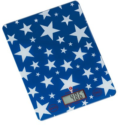 Zassenhaus 73294 Digital-Waage Stars blau