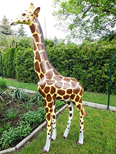 GR. Baby Giraffe XXL~LEBENSGROSS 210cm~WILD~Garten Deluxe DEKO~GARTENDEKORATION~Figur