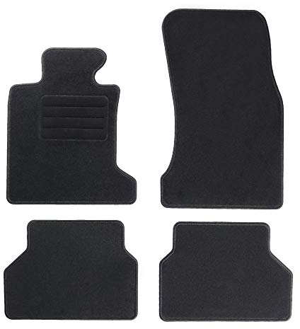 TEXER Textil Fußmatten Passend für BMW 5 E60 Bj. 2003-2010 Basic