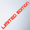 Folien-Zentrum - Limited Edition Neon Rot 20 x 1,5 cm - hochwertiger Aufkleber Auto Tuning - OEM & JDM Auto Sticker - Lustige Aufkleber für Auto - Stickerbomb - Autoaufkleber - Made in Germany
