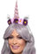 Smiffys Einhorn Stirnband, Mehrfarbig, Erwachsene