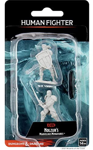 Dungeons & Dragons: Nolzur's Marvelous Unpainted Minis: Male Human Fighter